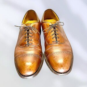 Johnston & Murphy Aristocraft Perforated Cap Toe Oxford Men’s Shoes Size 9-1/2